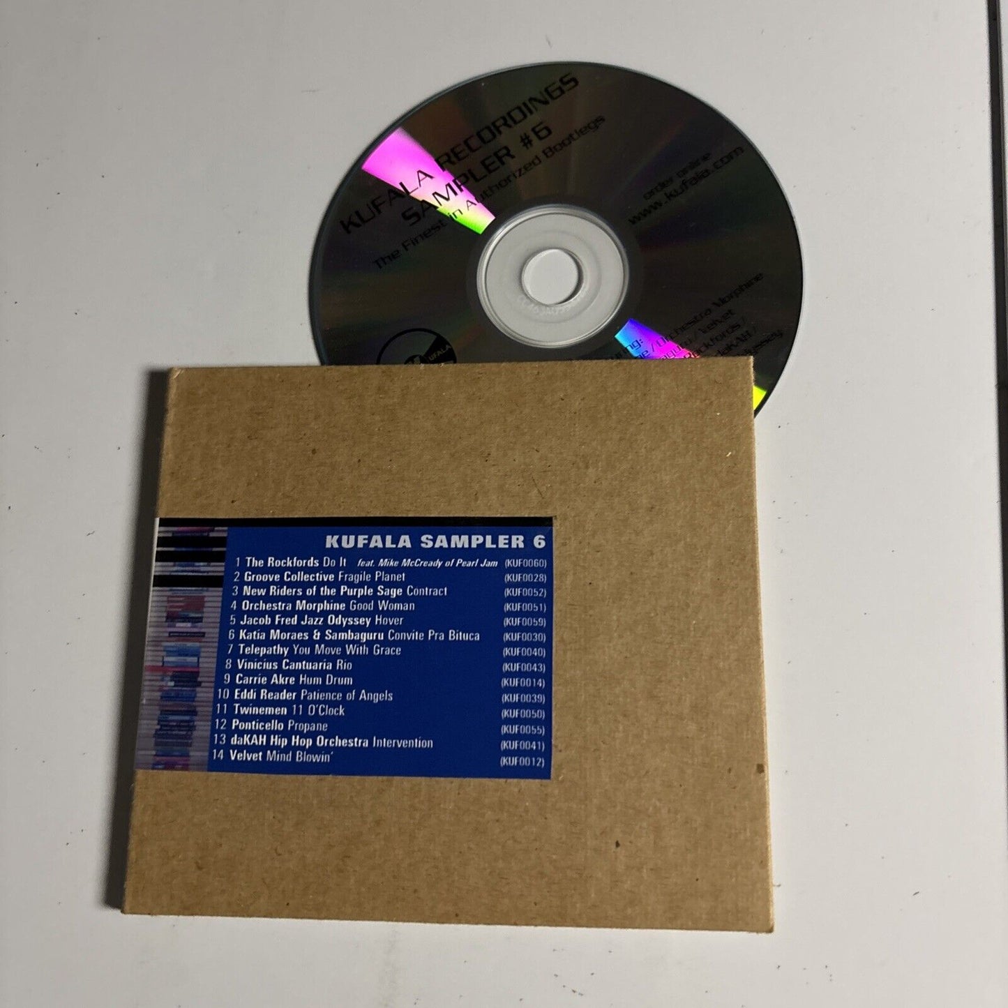 Various - Kufala Sampler 6 (CD, 2004)   Digipak
