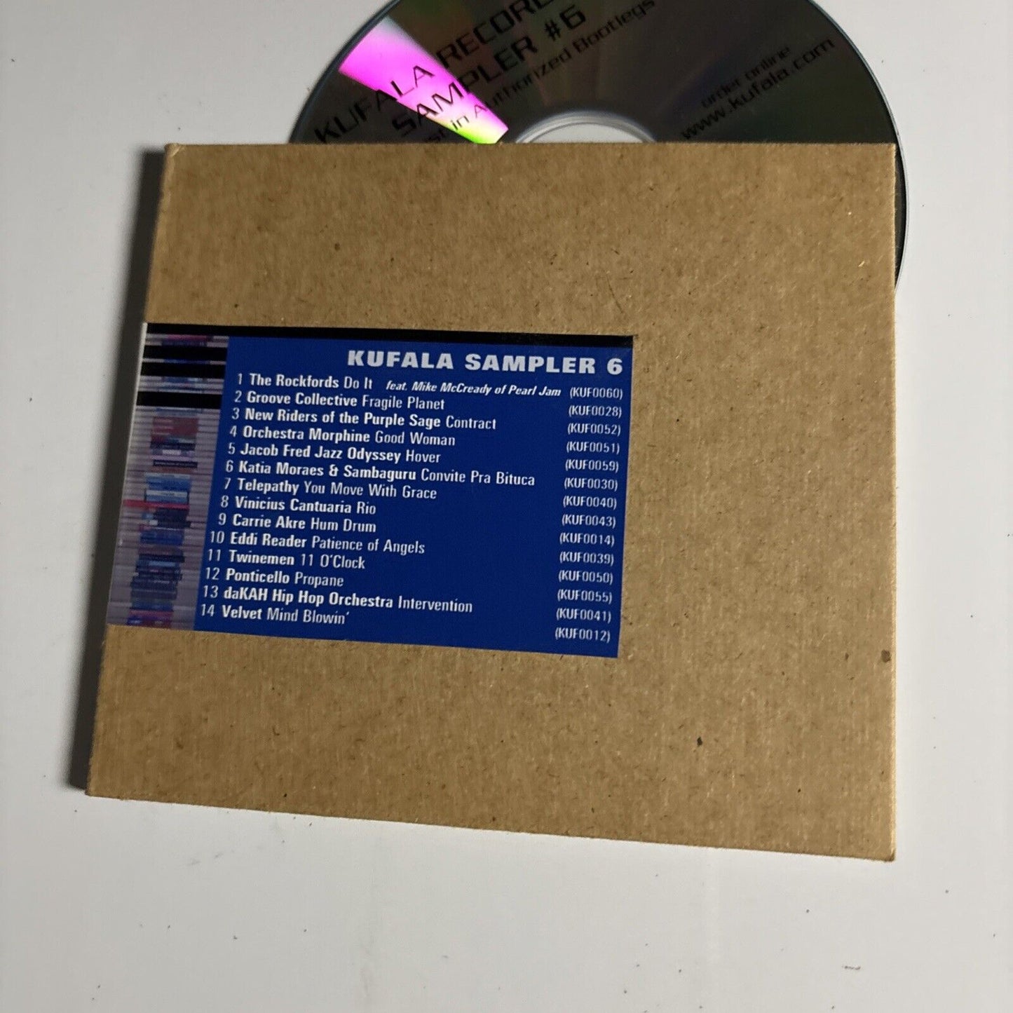 Various - Kufala Sampler 6 (CD, 2004)   Digipak