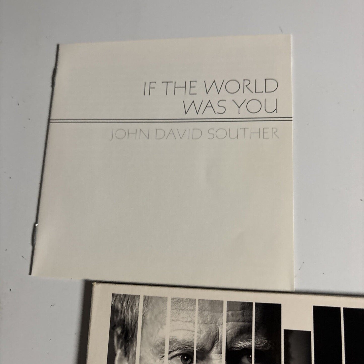 JD Souther – If The World Was You (CD, 2008) SC001  Digipak