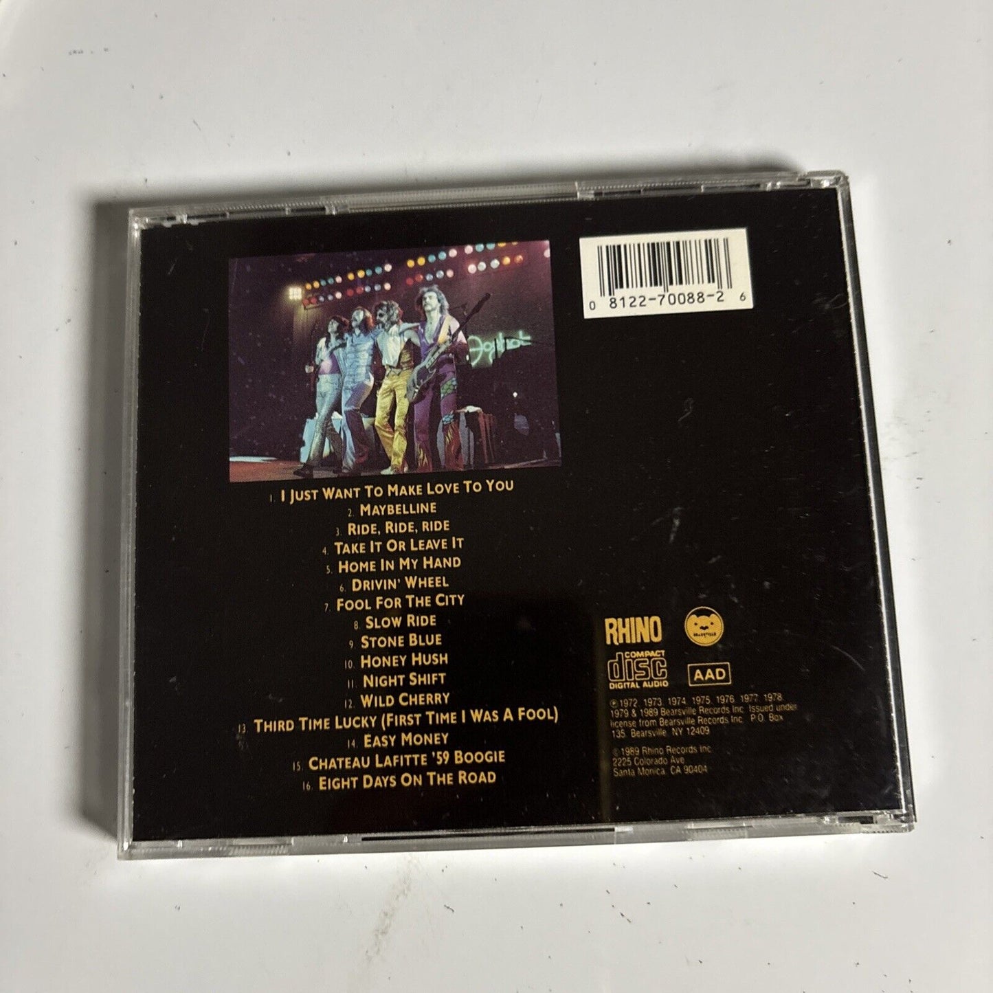 Foghat – The Best Of Foghat (CD, 1989) R2 70088