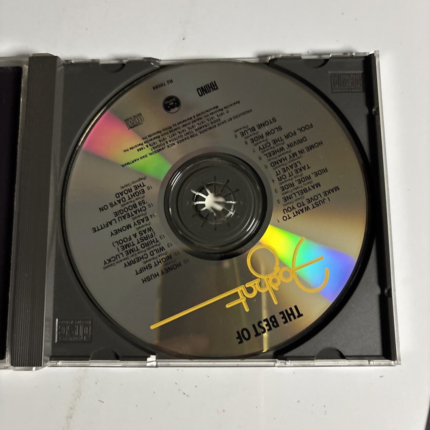 Foghat – The Best Of Foghat (CD, 1989) R2 70088