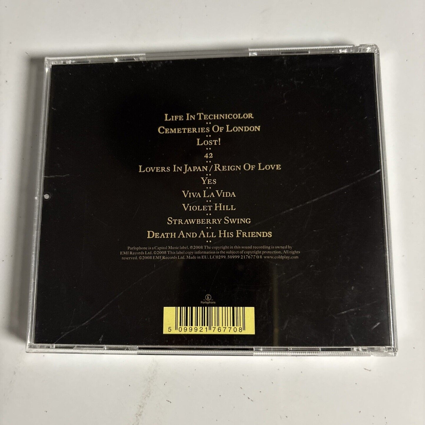Coldplay – Viva La Vida Or Death And All His Friends  (CD, 2008)