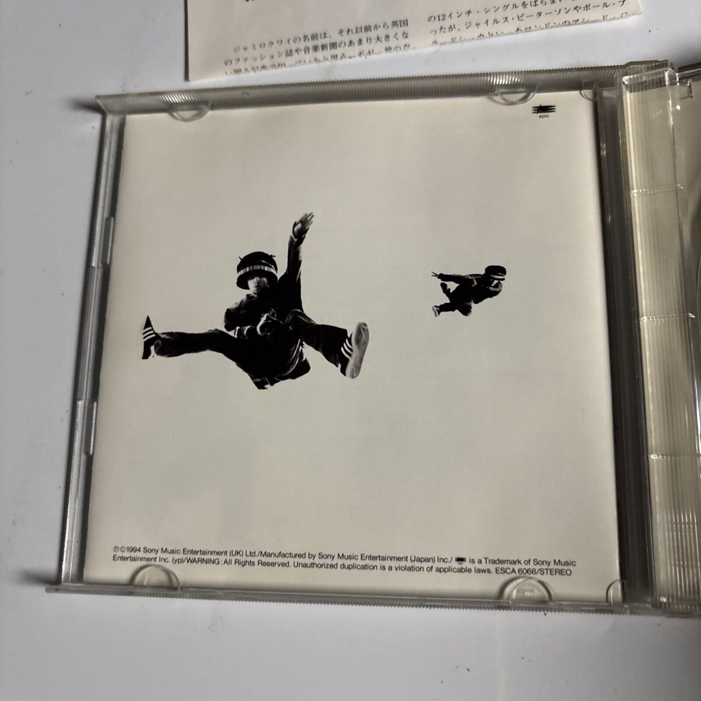 Jamiroquai – The Return Of The Space Cowboy (CD, 1994) esca-6066 Japan