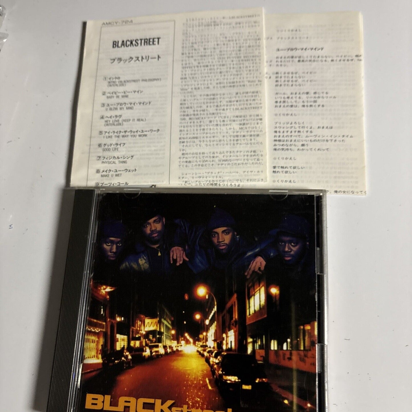 Blackstreet – Blackstreet (CD, 1994) amcy-724 Japan Bonus Track