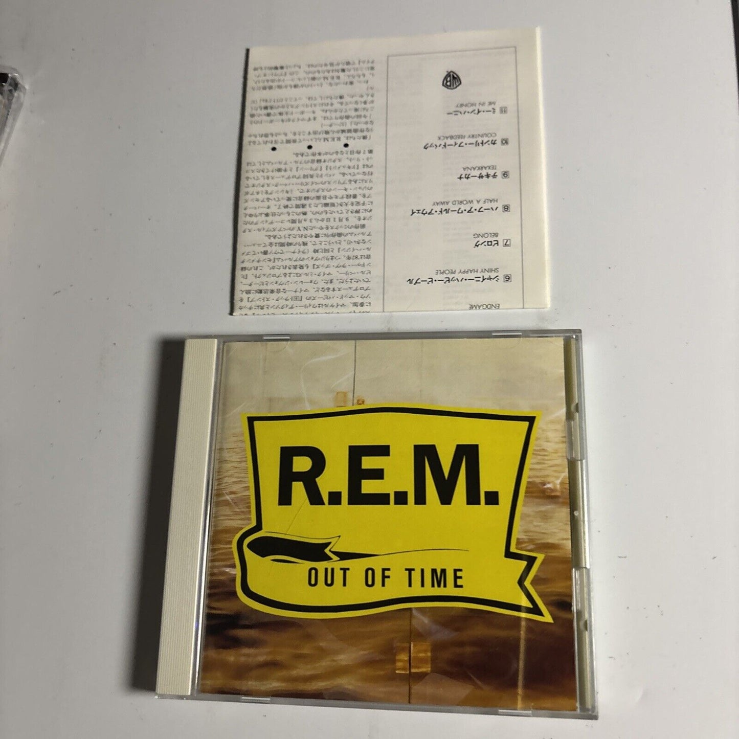 R.E.M. – Out Of Time (CD, 1998) wpcr-2284 Japan
