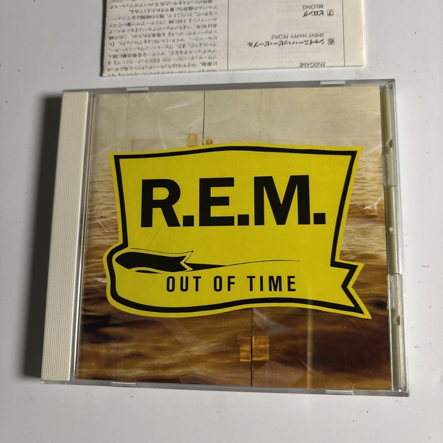 R.E.M. – Out Of Time (CD, 1998) wpcr-2284 Japan