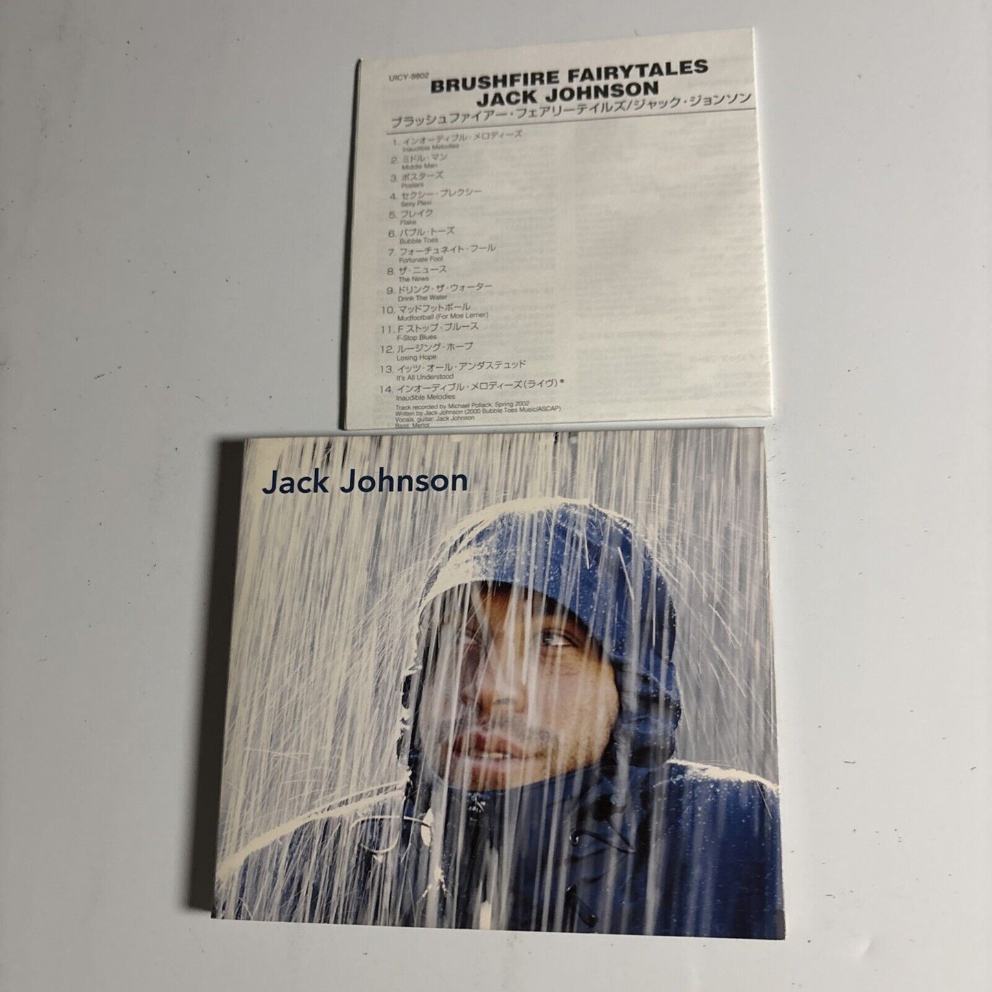 Jack Johnson – Brushfire Fairytales (CD, 2005) uicy-9802 Japan Digipak