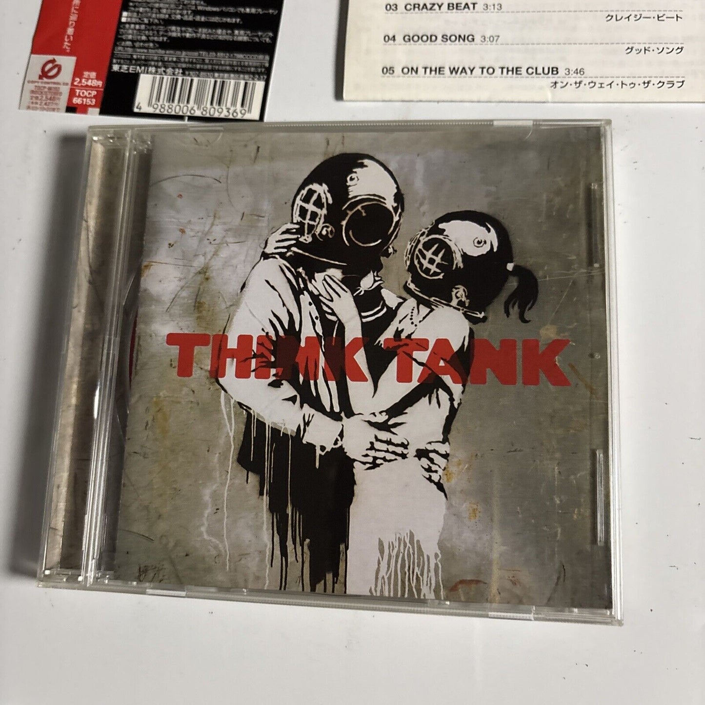 Blur – Think Tank (CD, 2003) tocp-66153 Japan obi