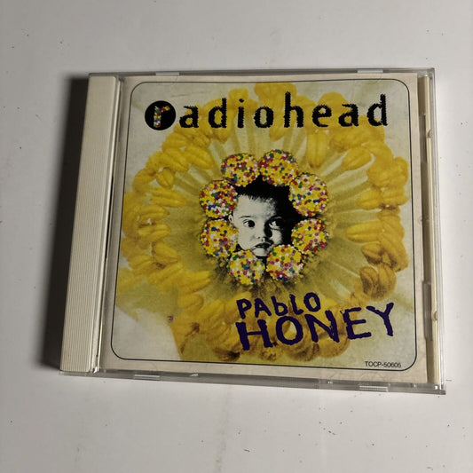 Radiohead – Pablo Honey (CD, 1998) tocp-50605 Japan Bonus Track