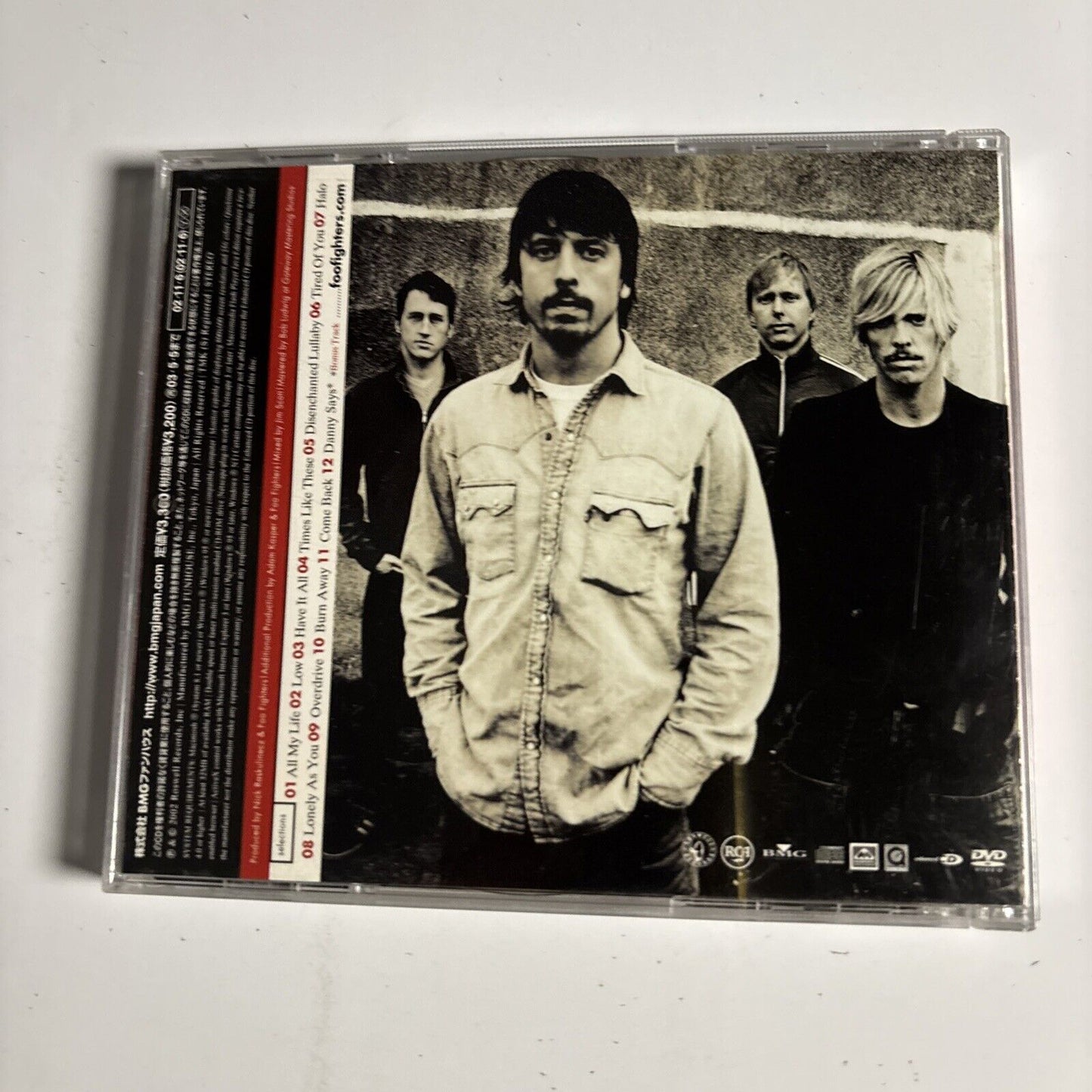 Foo Fighters – One By One (CD + DVD, 2002) bvcp-24012 Japan Bonus Track,