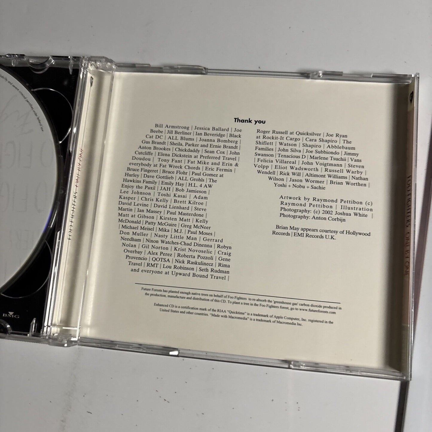 Foo Fighters – One By One (CD + DVD, 2002) bvcp-24012 Japan Bonus Track,