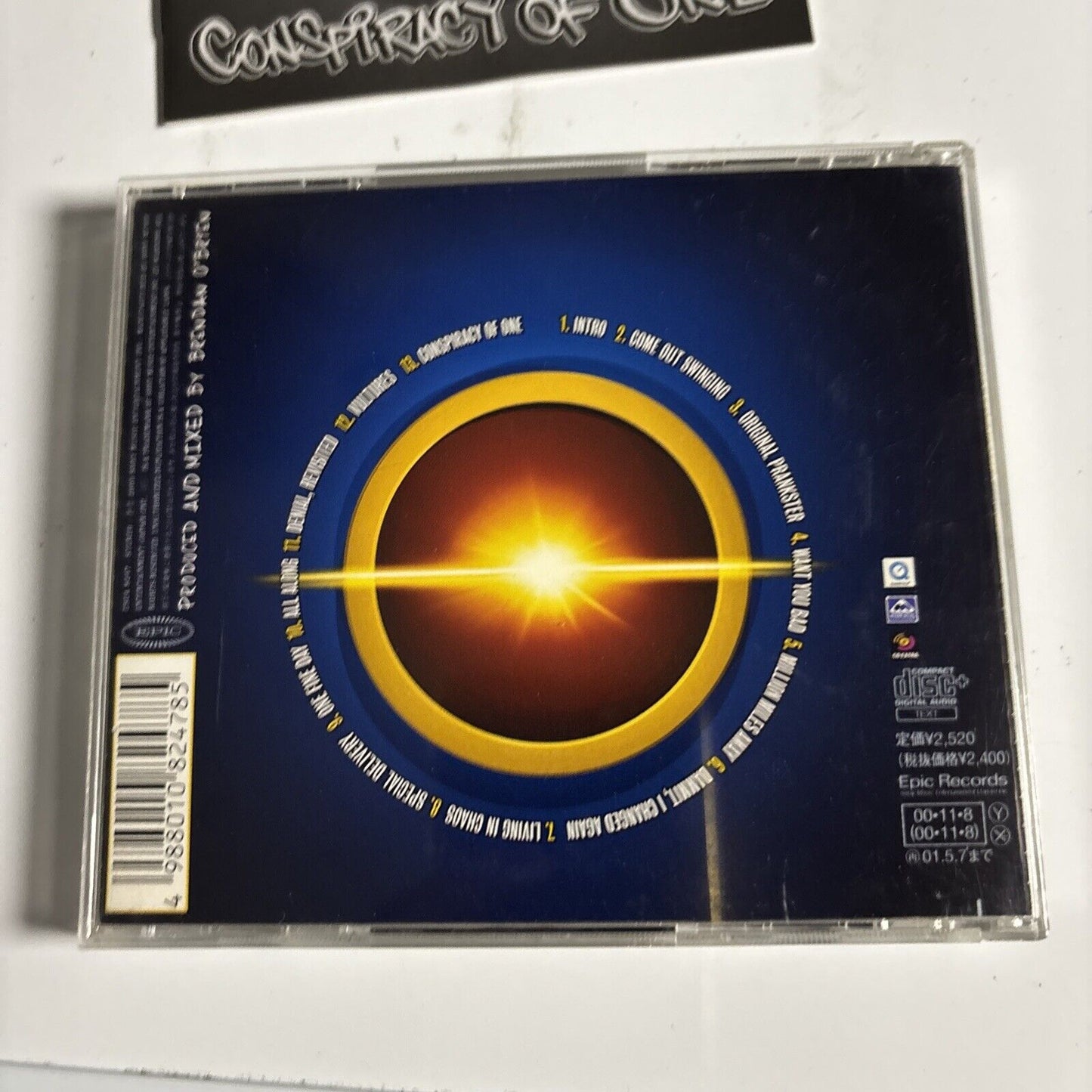 The Offspring – Conspiracy Of One (CD, 2000) esca-8247  Japan