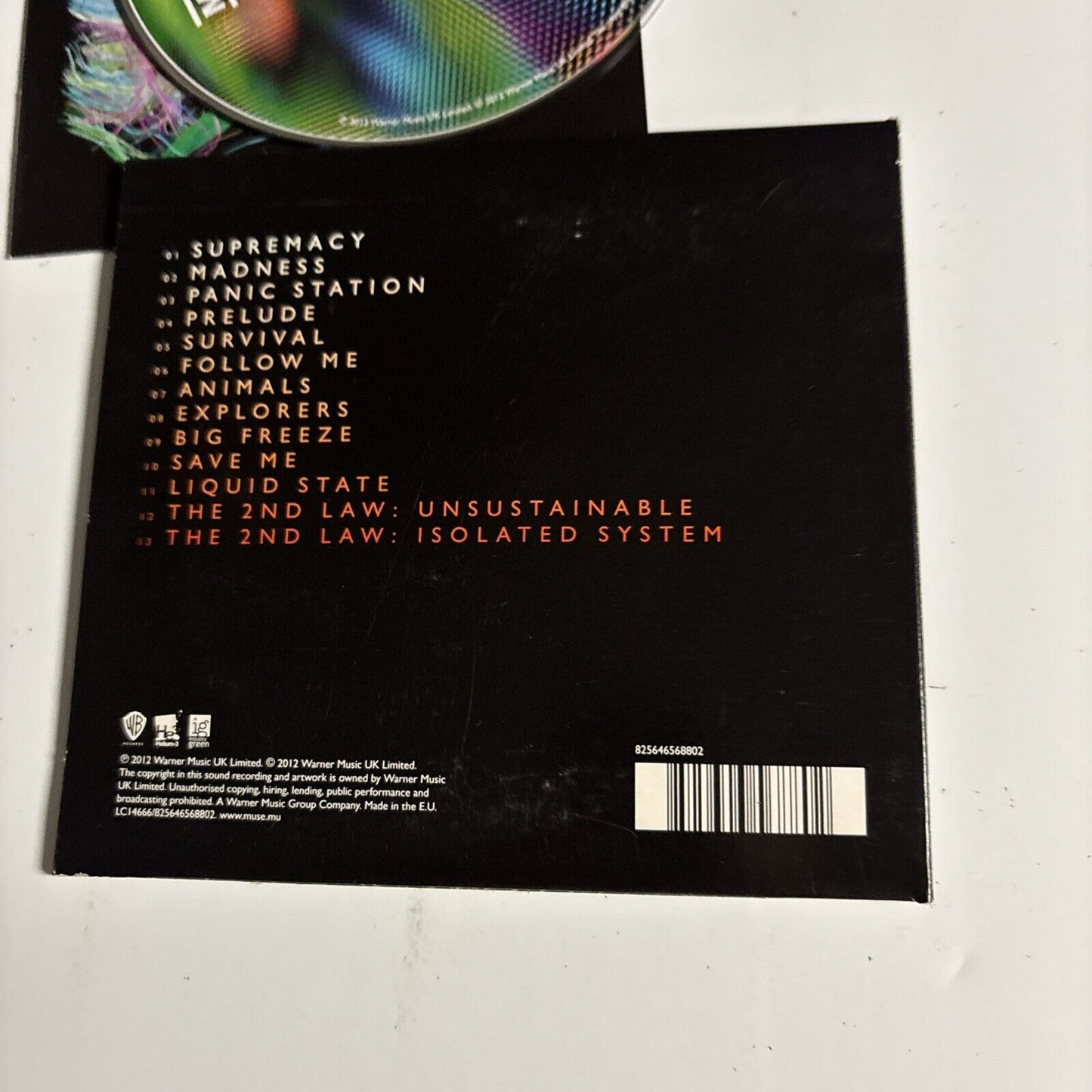 Muse – The 2nd Law (Digisleeve, CD, 2012)   Digipak