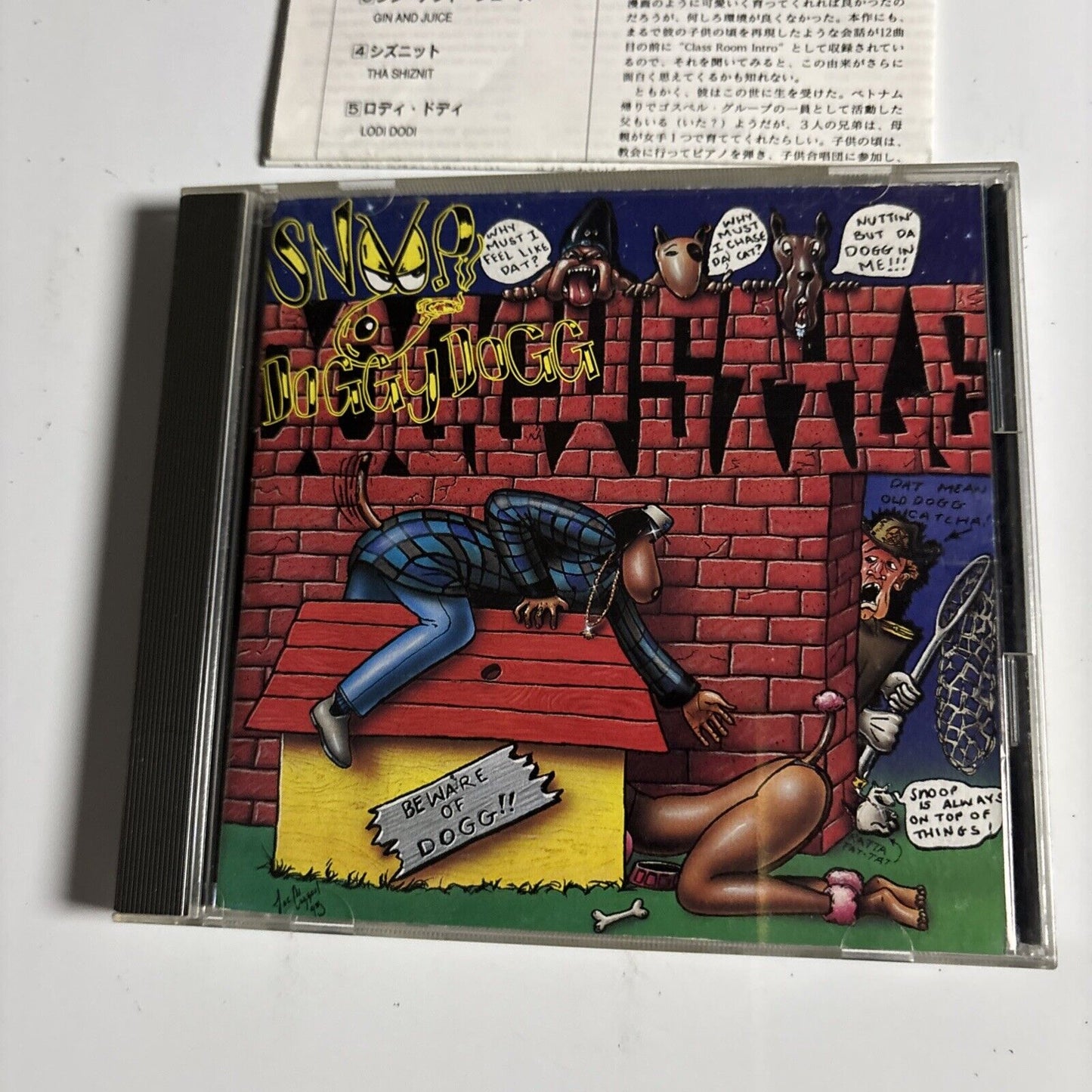 Snoop Doggy Dogg – Doggystyle (CD, 1994) amcy-650 Japan