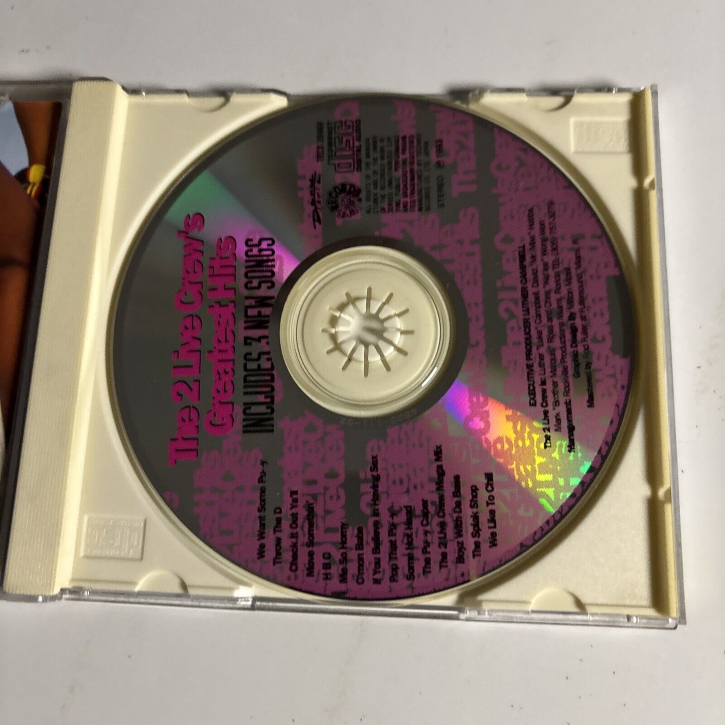 The 2 Live Crew – Greatest Hits (CD, 1995) tecx-20468 Japan