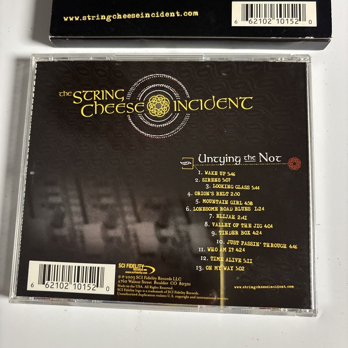 The String Cheese Incident – Untying The Not (CD, 2003) SCI 1015