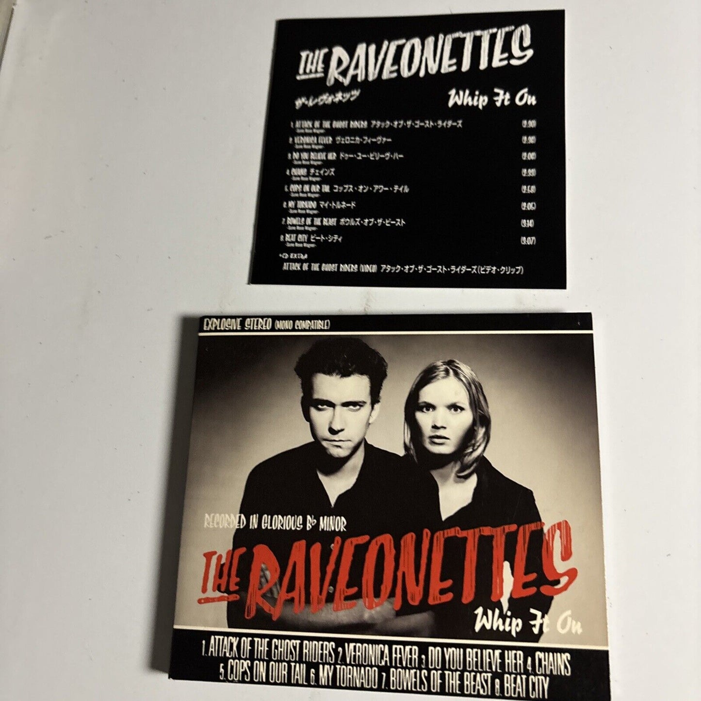 The Raveonettes – Whip It On (CD, 2003) sicp-358 Japan Digipak