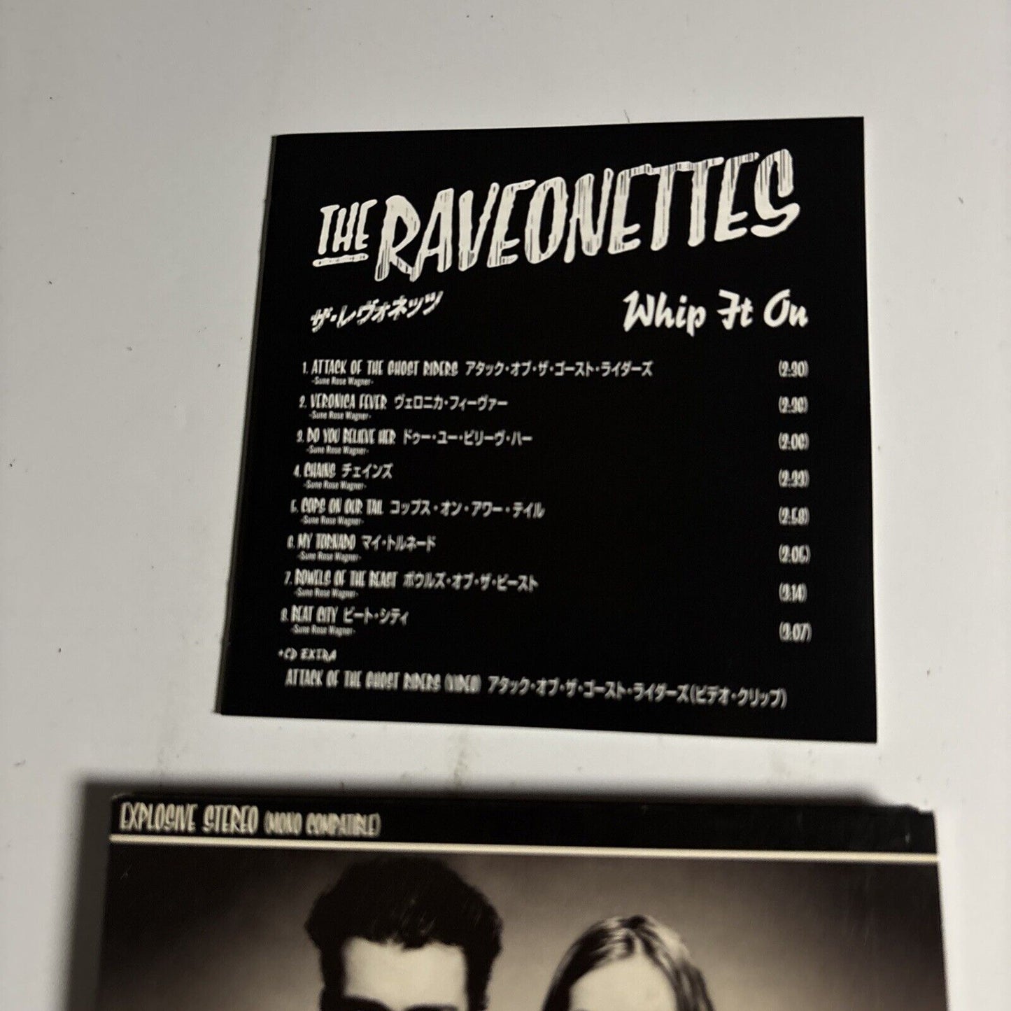 The Raveonettes – Whip It On (CD, 2003) sicp-358 Japan Digipak