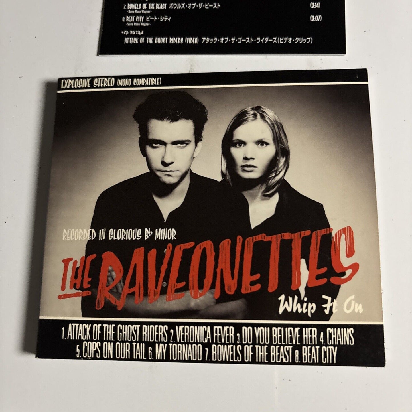 The Raveonettes – Whip It On (CD, 2003) sicp-358 Japan Digipak
