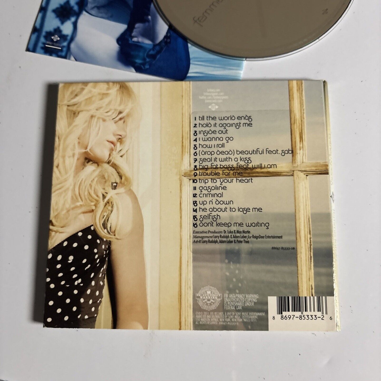 Britney Spears – Femme Fatale (CD, 2011)