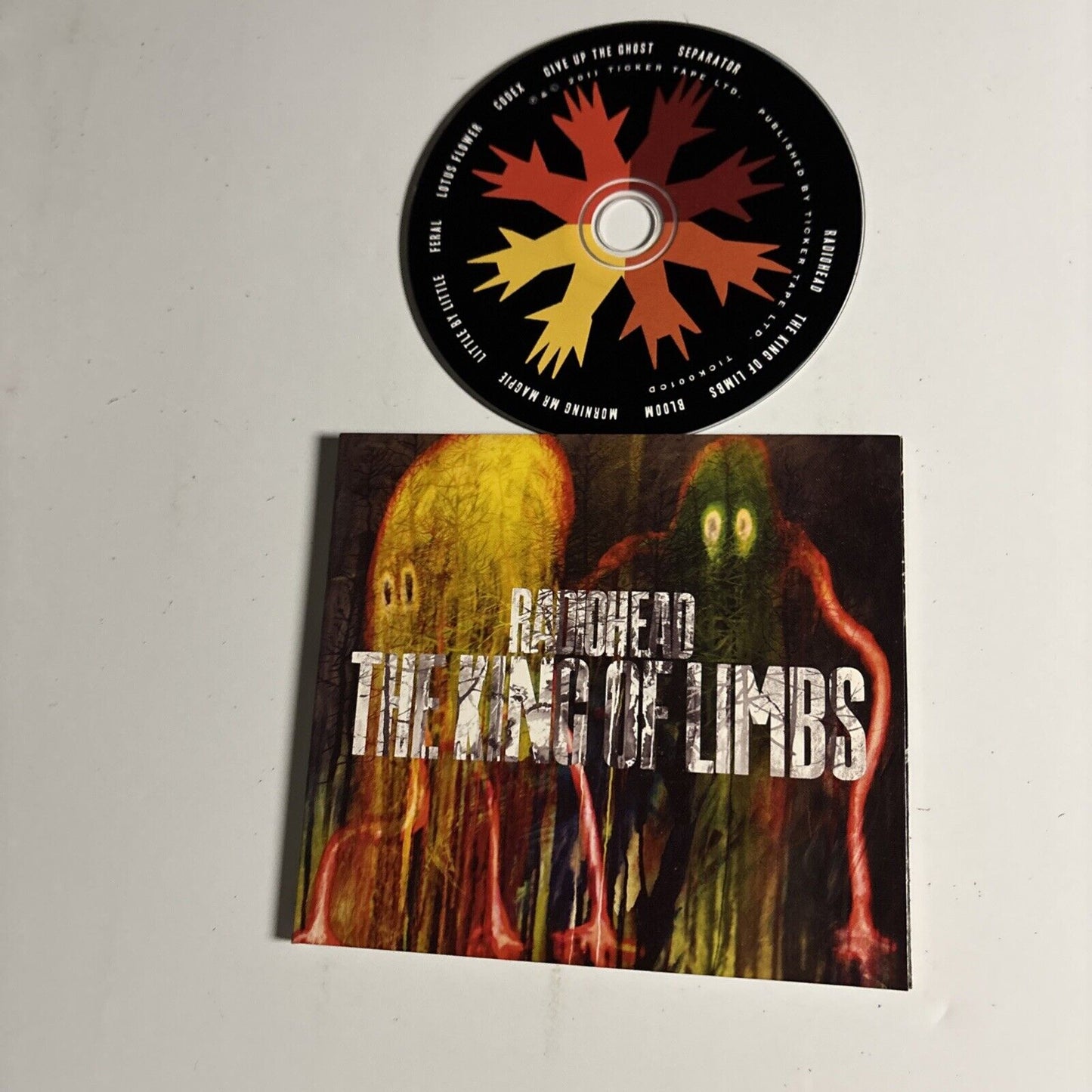 Radiohead – The King Of Limbs (CD, 2011) TICK001CD
