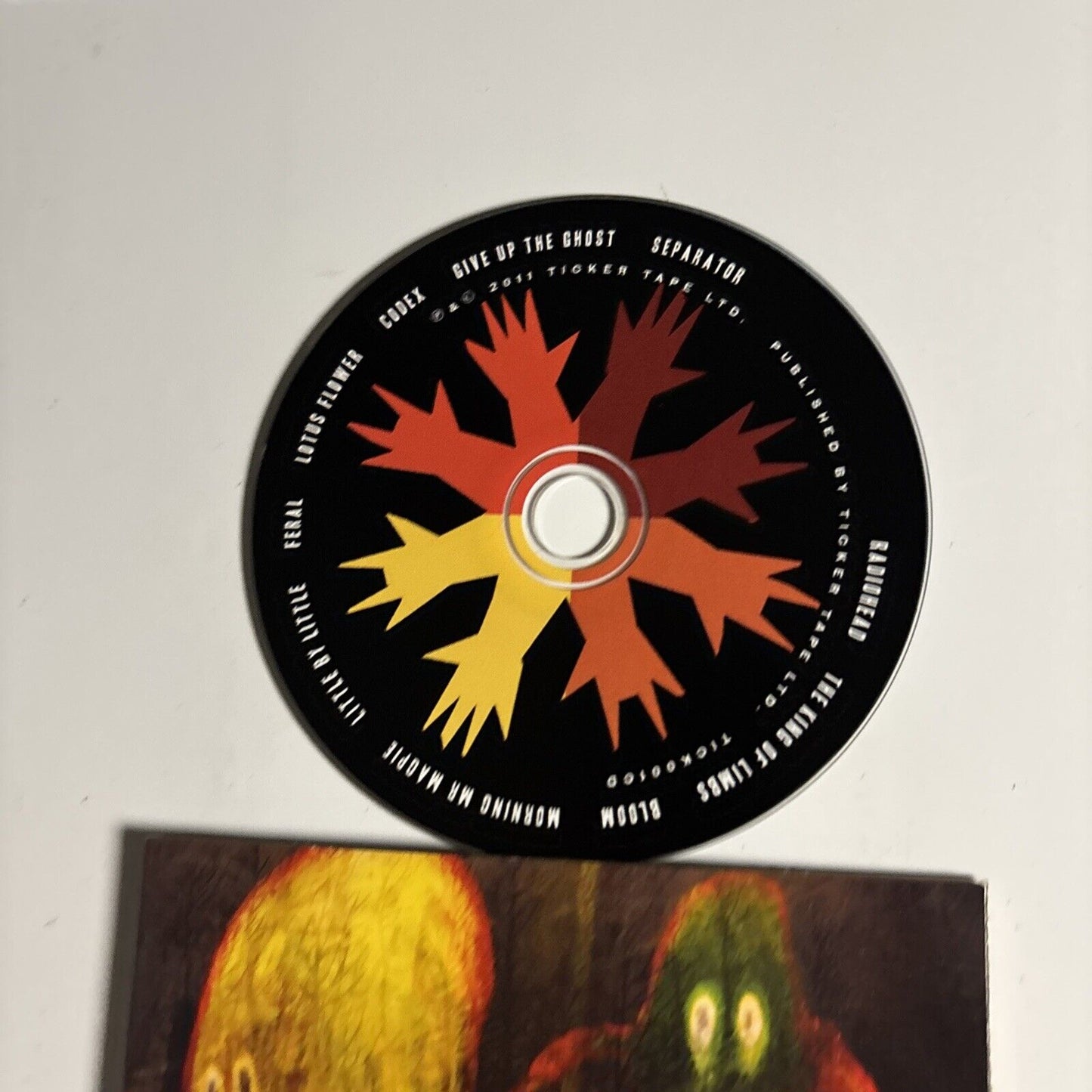 Radiohead – The King Of Limbs (CD, 2011) TICK001CD