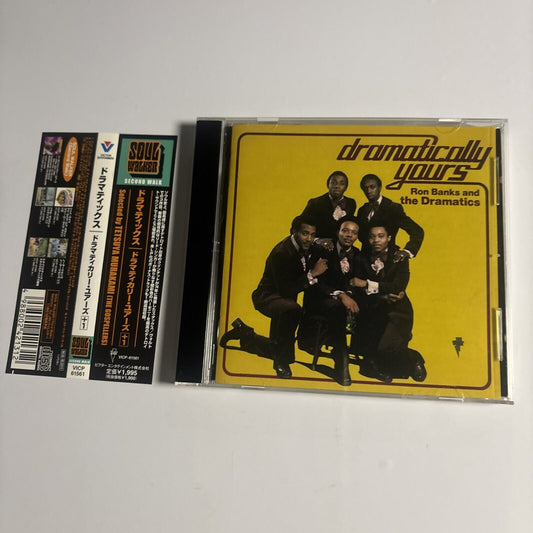 Ron Banks And The Dramatics – Dramatically Yours (CD, 2001) vicp-61561 Japan obi