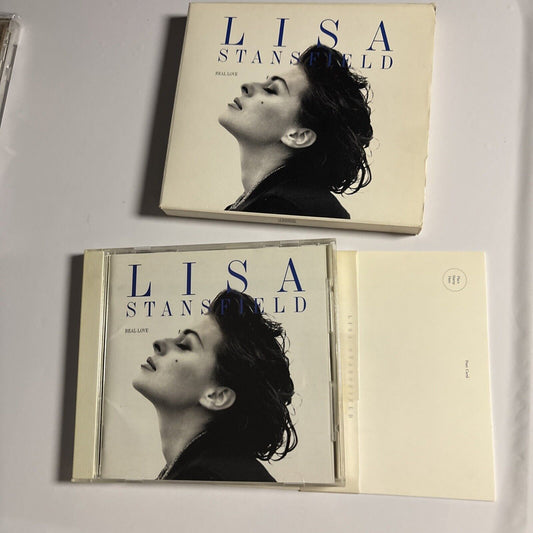 Lisa Stansfield – Real Love (CD, 1991) bvca-124 Postcards, Bonus Japan Track