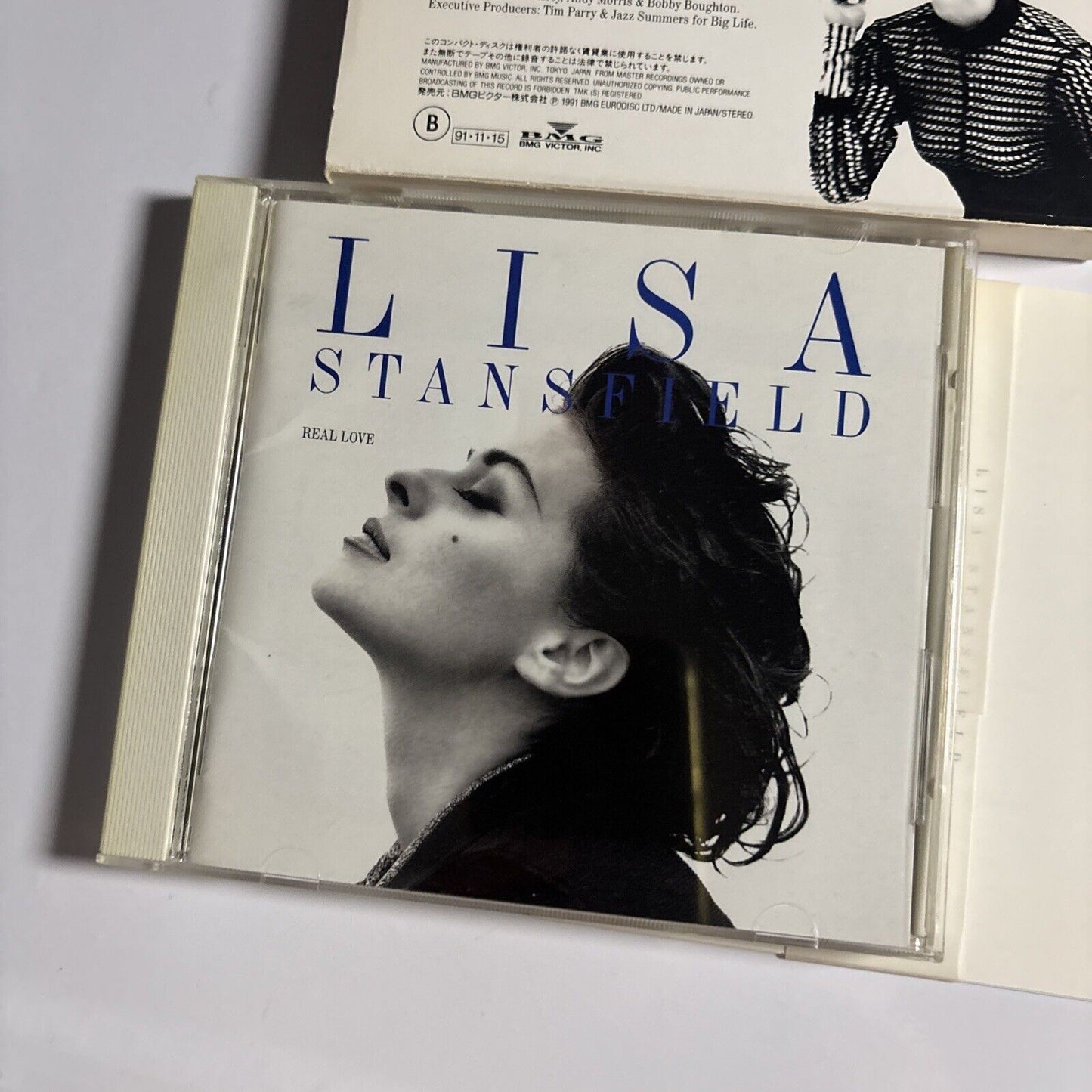 Lisa Stansfield – Real Love (CD, 1991) bvca-124 Postcards, Bonus Japan Track