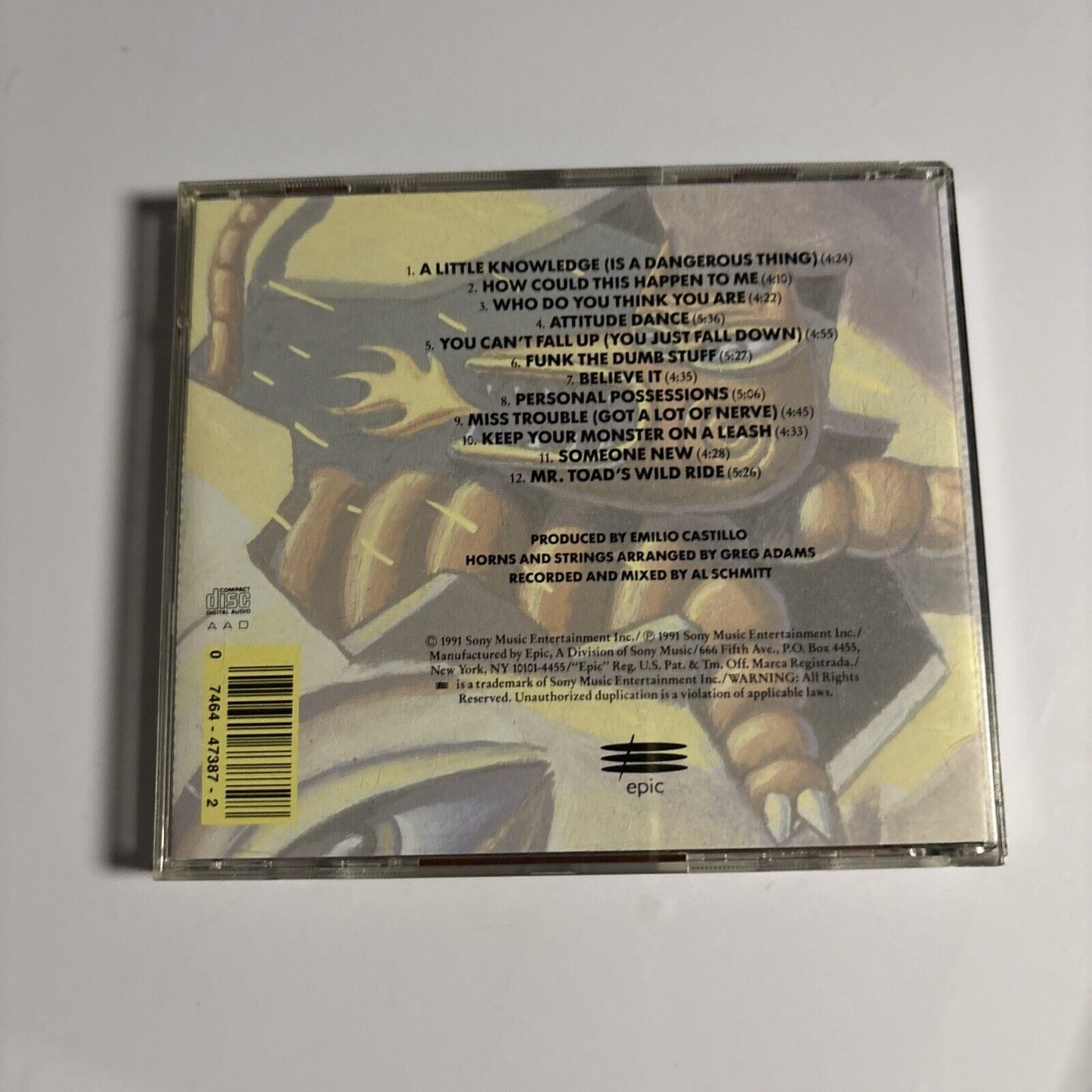 Tower Of Power – Monster On A Leash (CD, 1991)