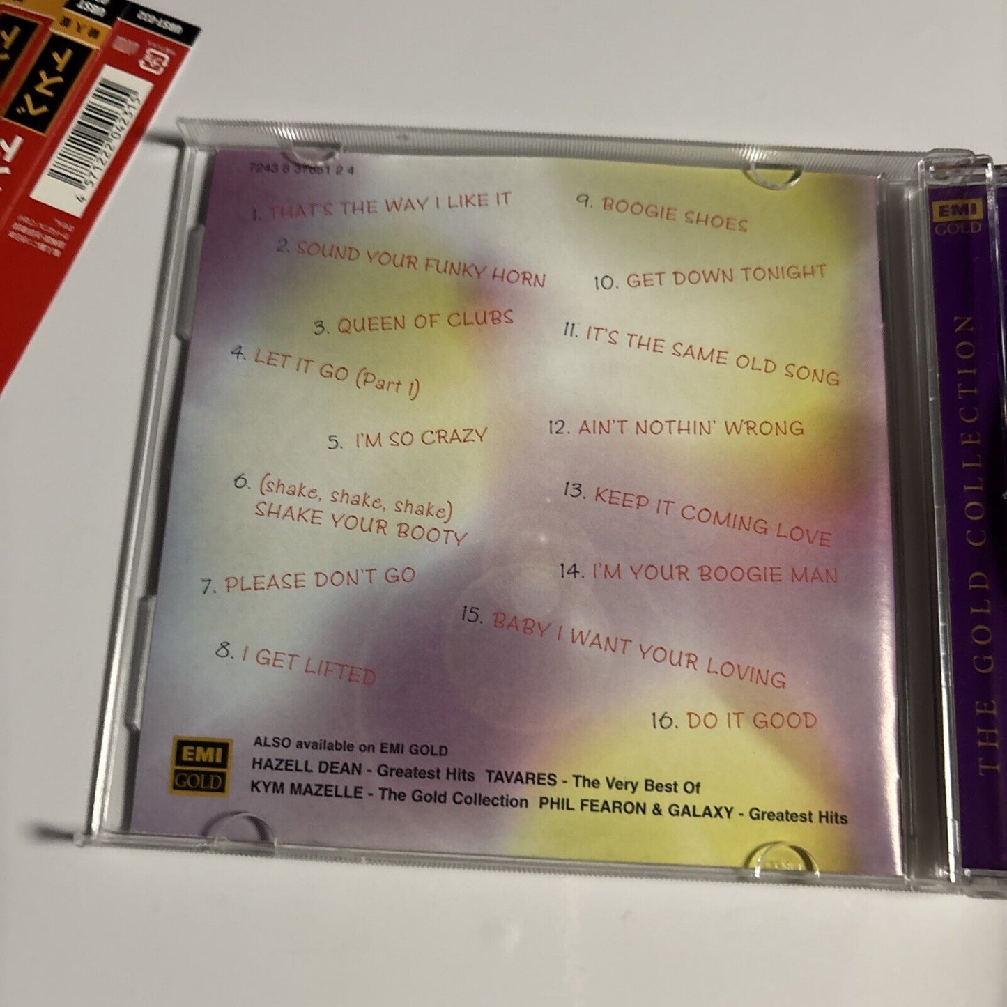 KC And The Sunshine Band – The Best Of (CD, 1996) ubst-032 Japan obi