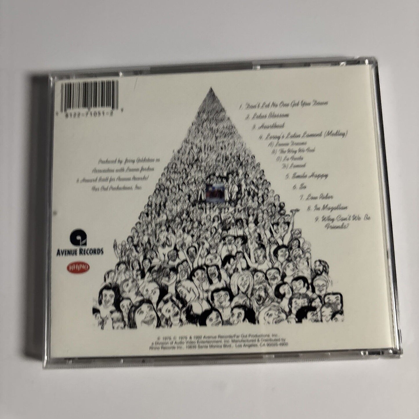 War – Why Can't We Be Friends? (CD, 1992) R2 71051