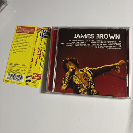James Brown – Icon (CD, 2010) uicy-75253 Japan