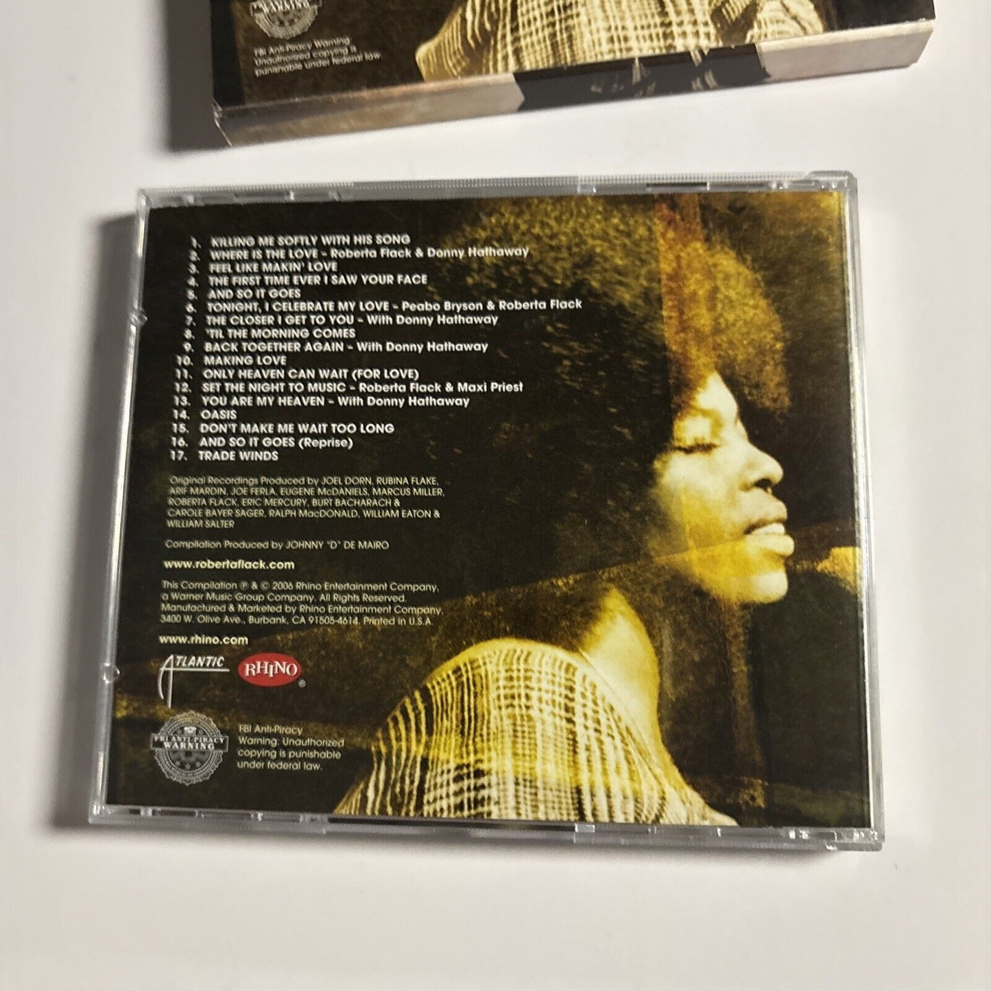Roberta Flack – The Very Best Of Roberta Flack (CD, 2006) R2 73332