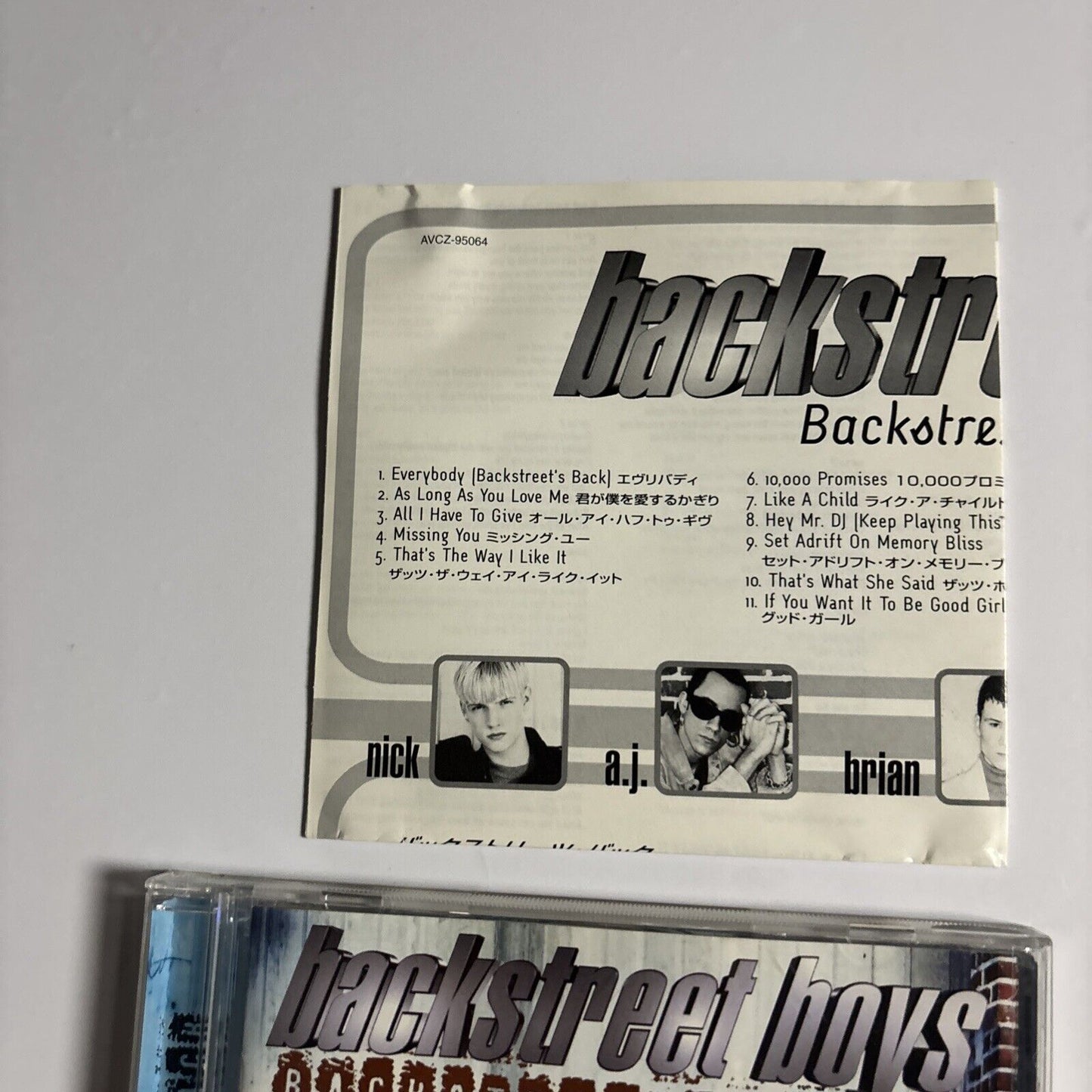 Backstreet Boys – Backstreet's Back (CD, 1997) avcz-95064 Bonus Japan Track