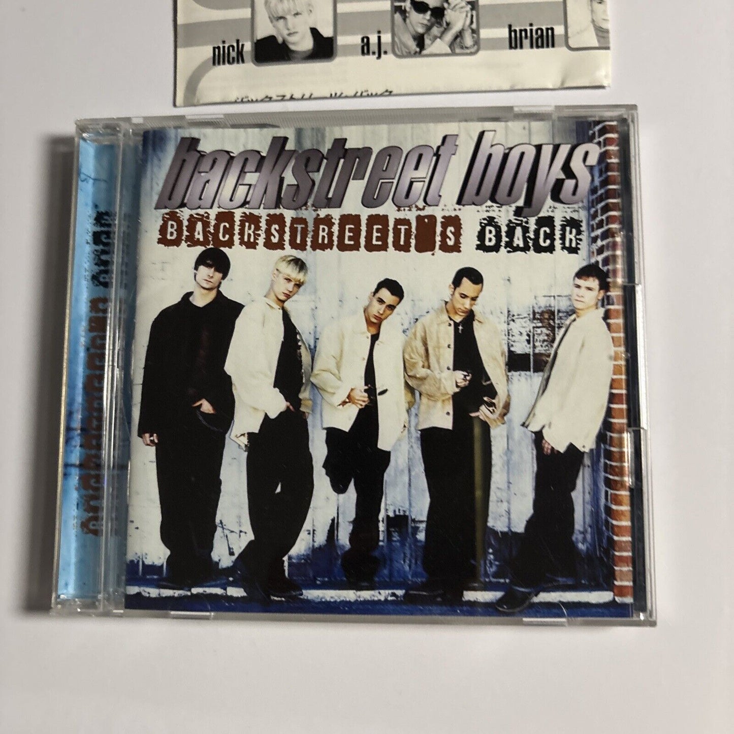 Backstreet Boys – Backstreet's Back (CD, 1997) avcz-95064 Bonus Japan Track
