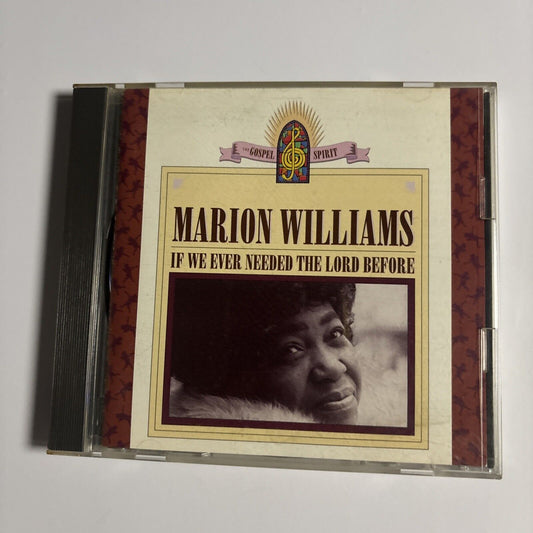 Marion Williams -  If We Ever Need The Lord Before (CD, 1992) srcs-5989 Japan