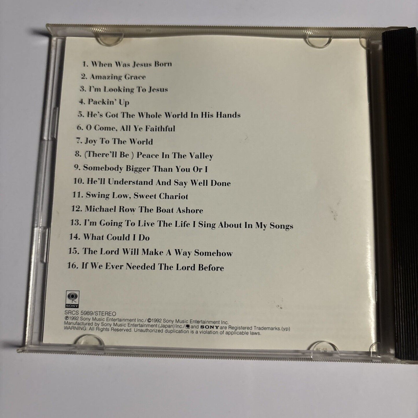 Marion Williams -  If We Ever Need The Lord Before (CD, 1992) srcs-5989 Japan