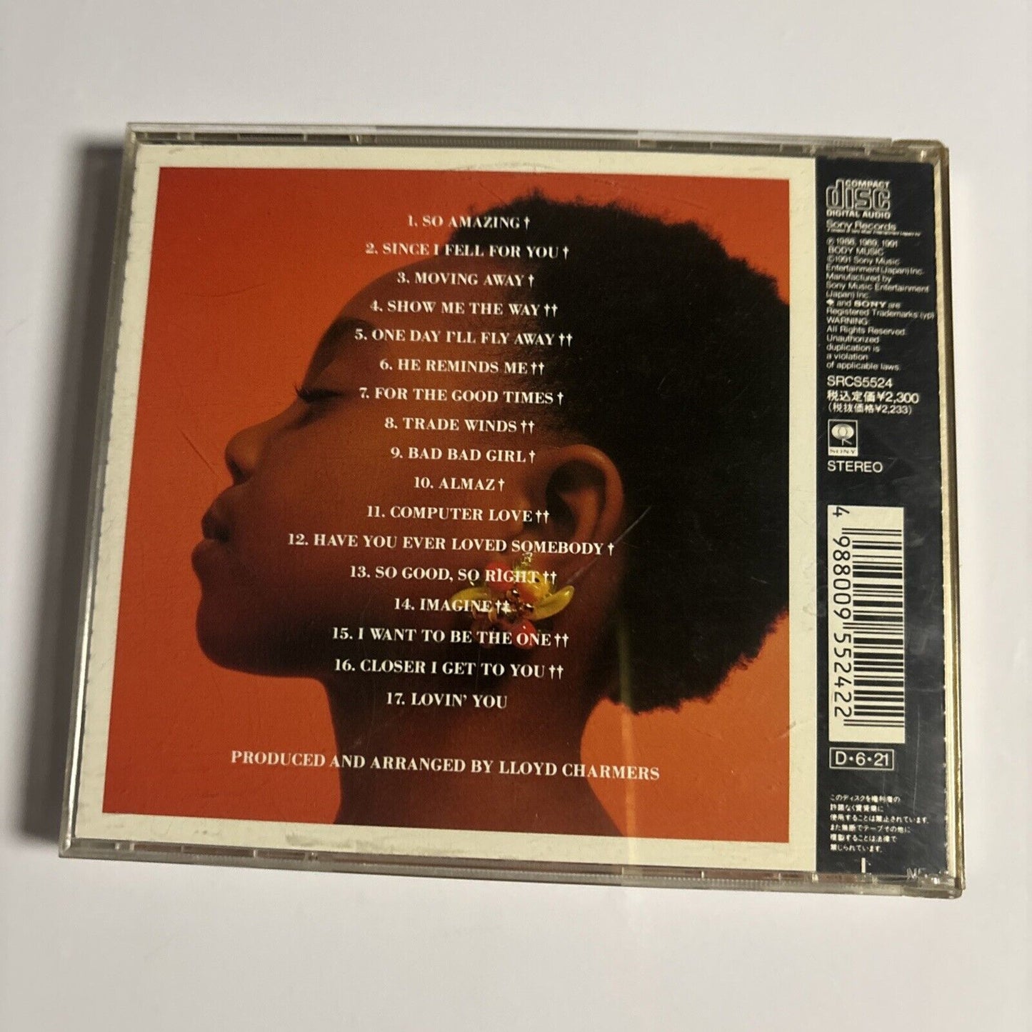 Janet Kay – Lovin' You ~ Best Of J.K. (CD, 1991) srcs-5524 Japan