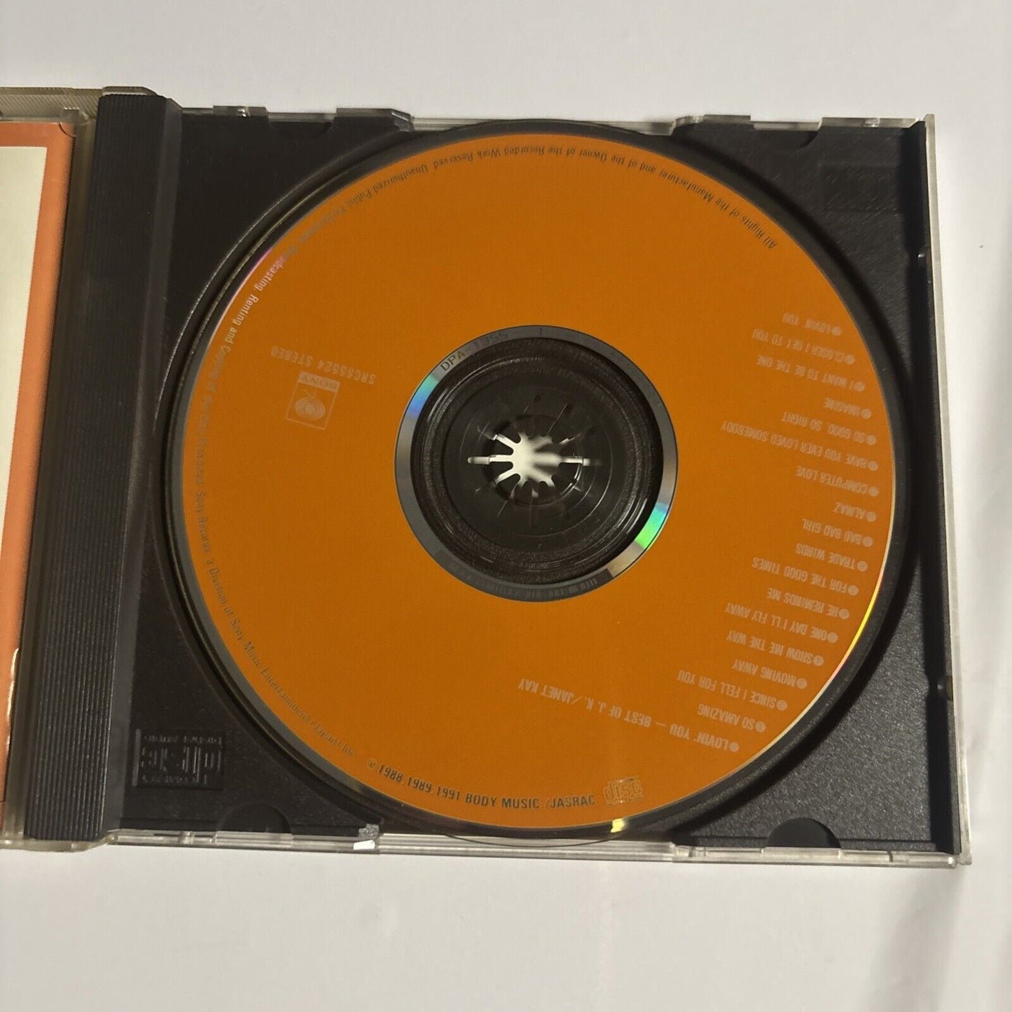 Janet Kay – Lovin' You ~ Best Of J.K. (CD, 1991) srcs-5524 Japan