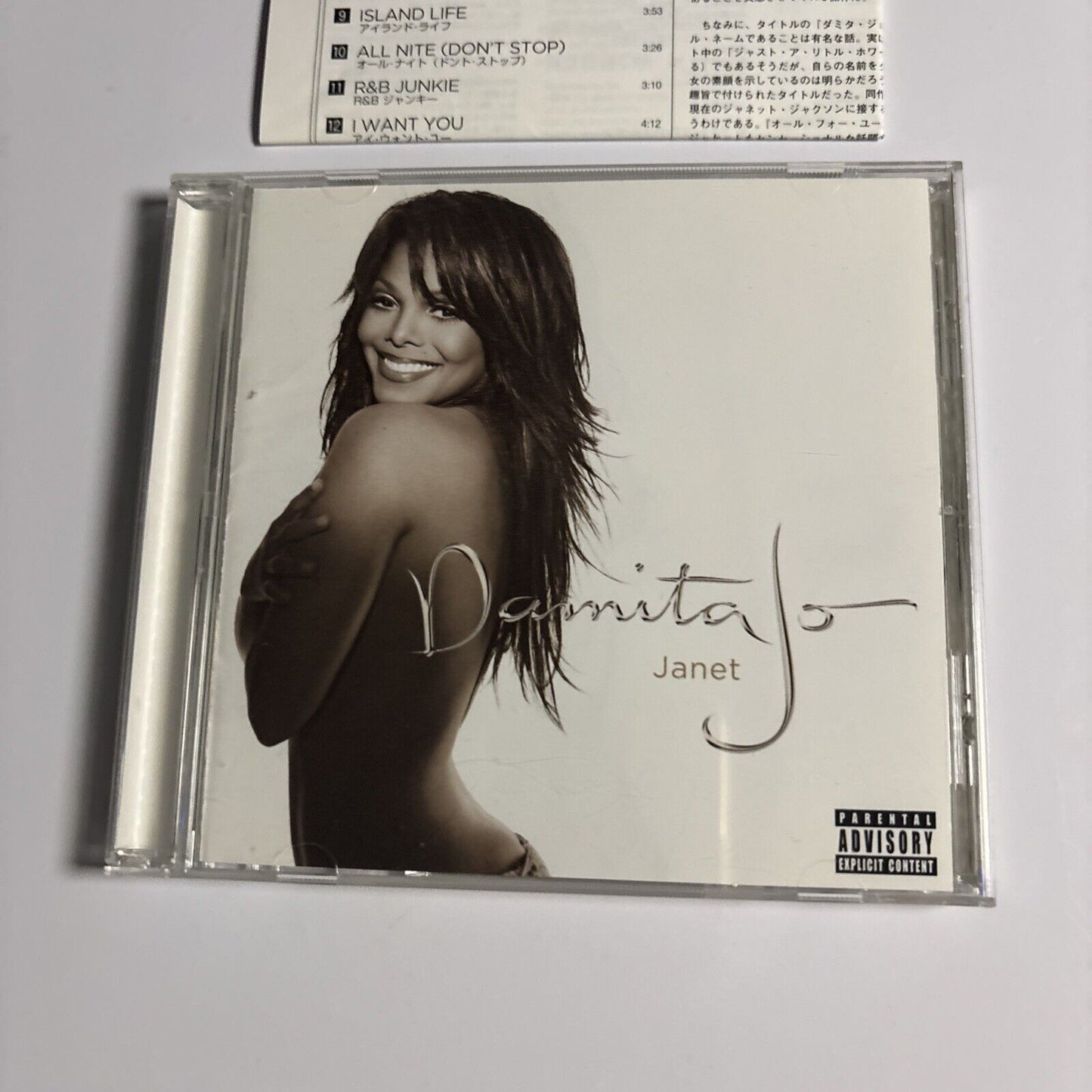 Janet Jackson – Damita Jo (CD, 2004) vjcp-68630 Japan Bonus Track