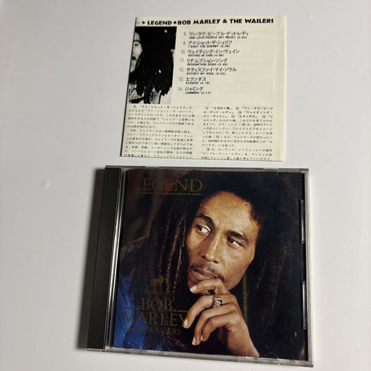 Legend (The Best Of Bob Marley And The Wailers) (CD, 1984) p35d-20003 Japan