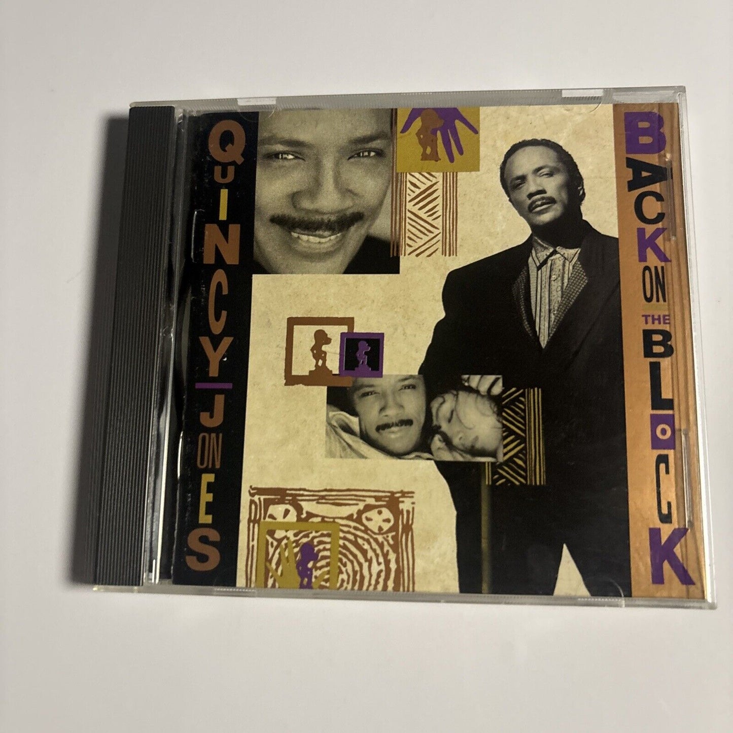 Quincy Jones – Back On The Block (CD, 1989) 926 020-2