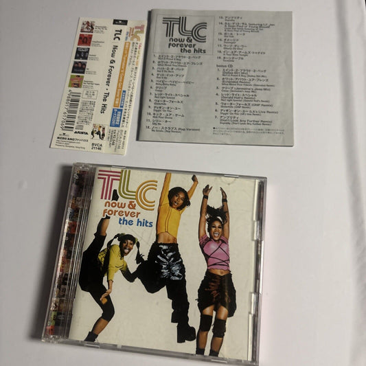 TLC – Now & Forever - The Hits (CD, 2003, 2-Disc) bvca-21146 Japan obi