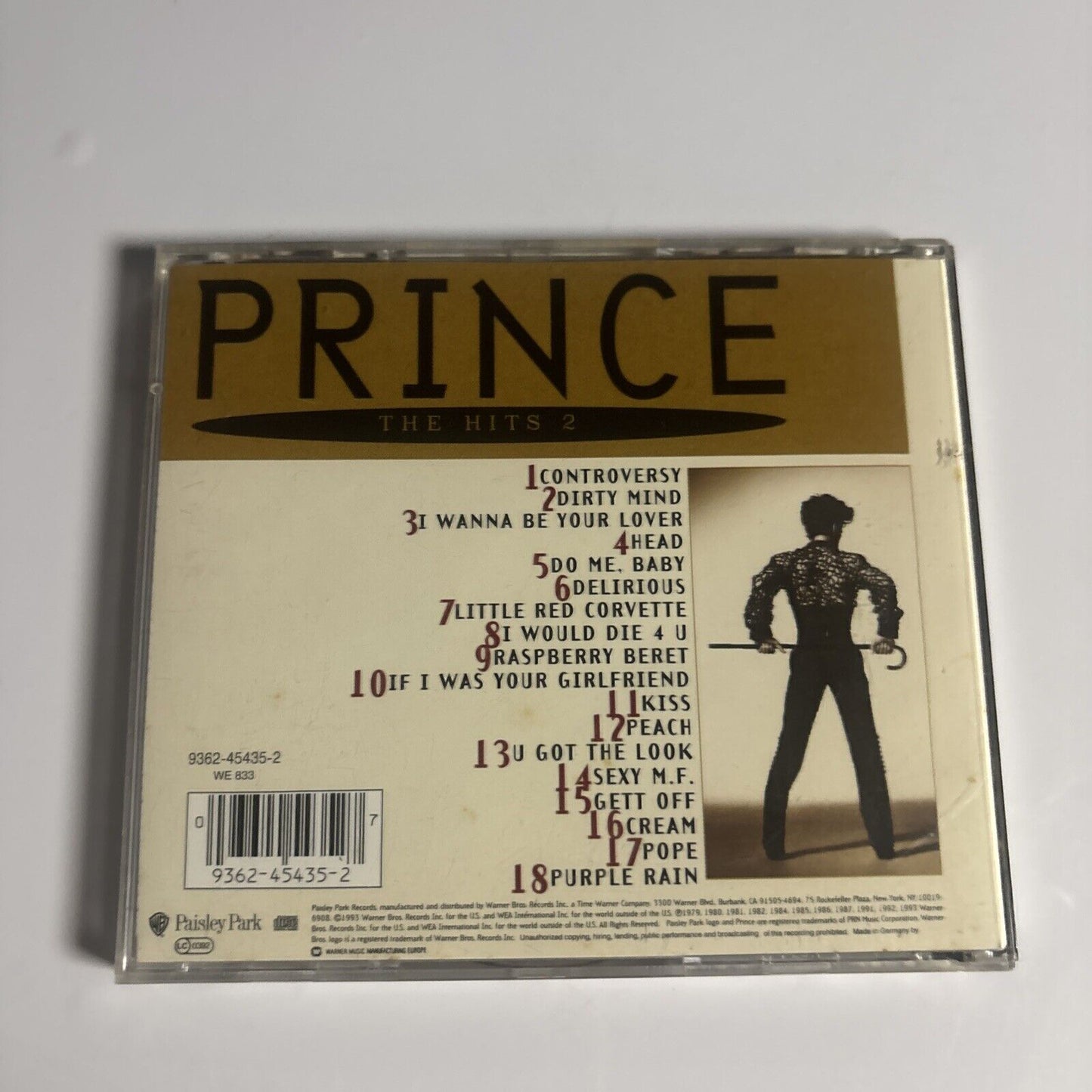 Prince – The Hits 2 (CD, 1993)