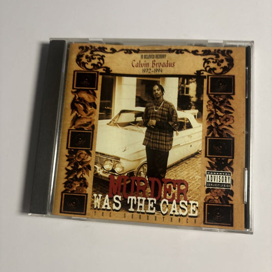 Murder Was The Case (The Soundtrack) (CD, 1994) 92484-2