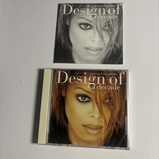 Janet Jackson – Design Of A Decade 1986 / 1996 (CD, 1996) pocm-9011 Japan