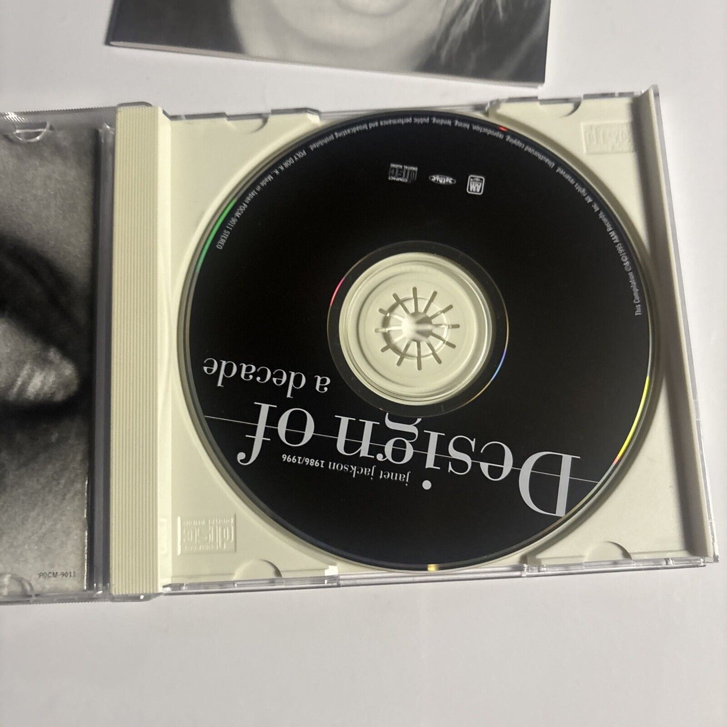 Janet Jackson – Design Of A Decade 1986 / 1996 (CD, 1996) pocm-9011 Japan