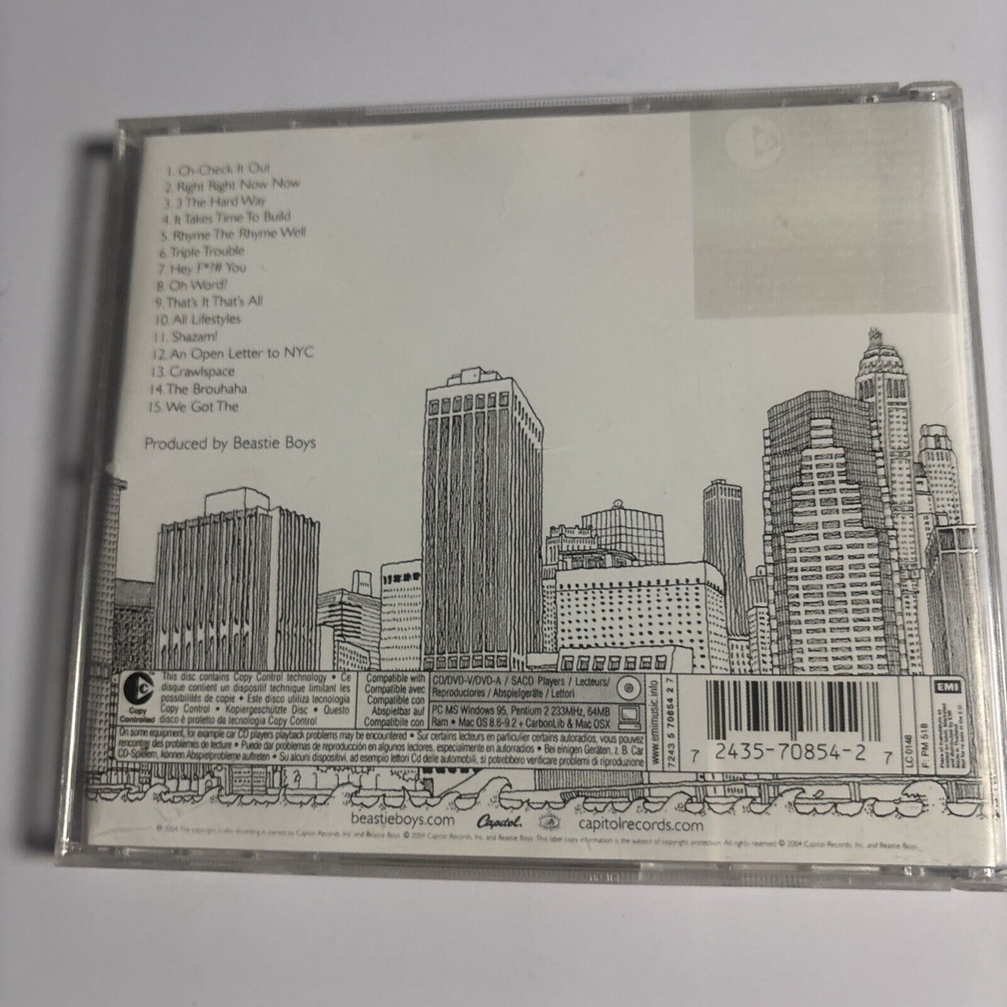 Beastie Boys – To The 5 Boroughs (CD, 2004)