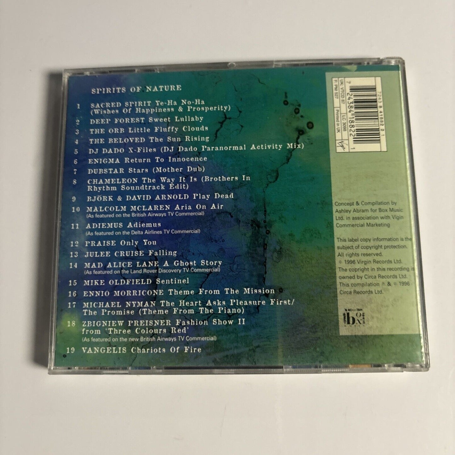 Various – Spirits Of Nature (CD, 1996) VTCD 87